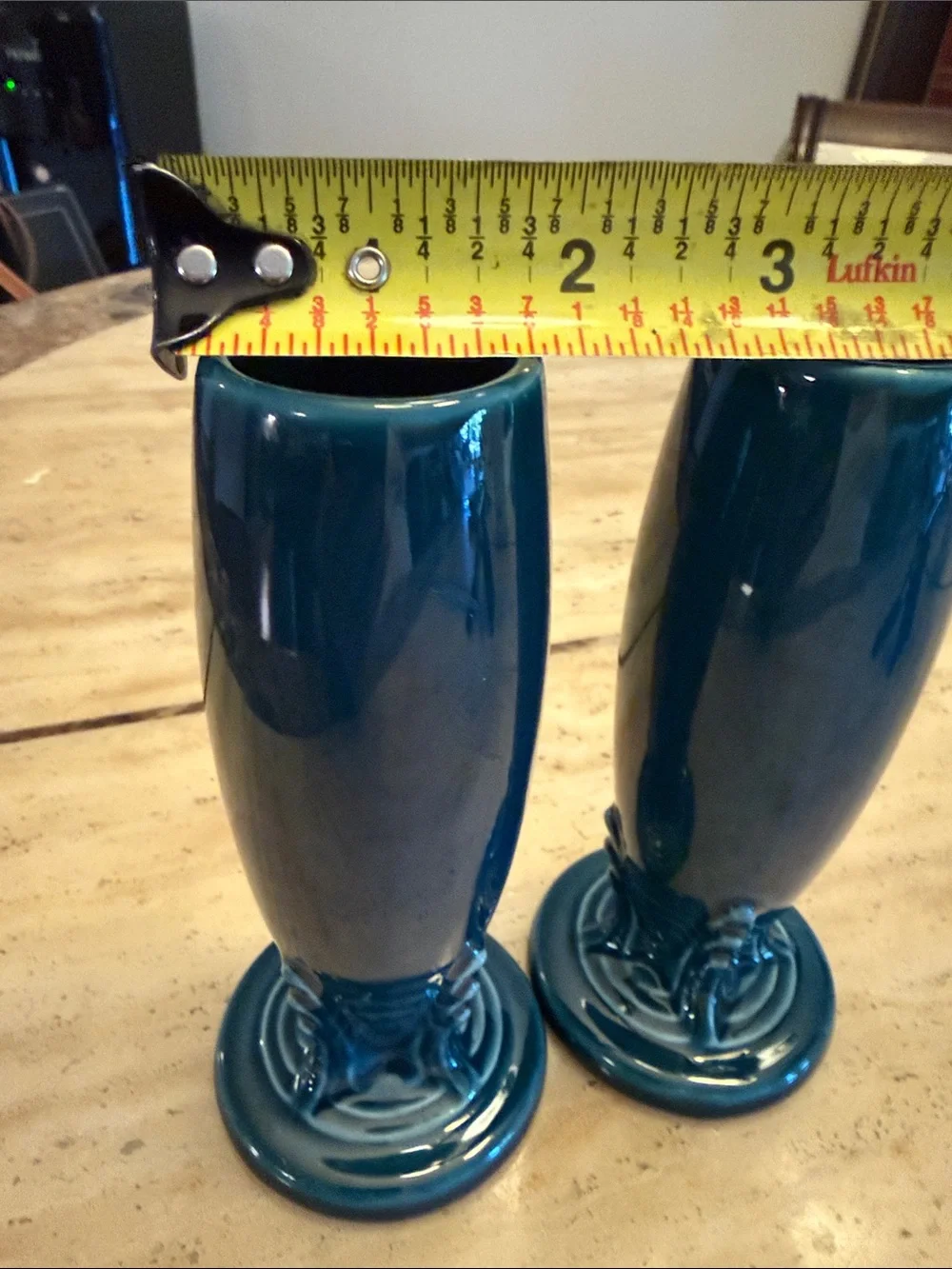 Fiesta juniper Ceramic Bud Vase